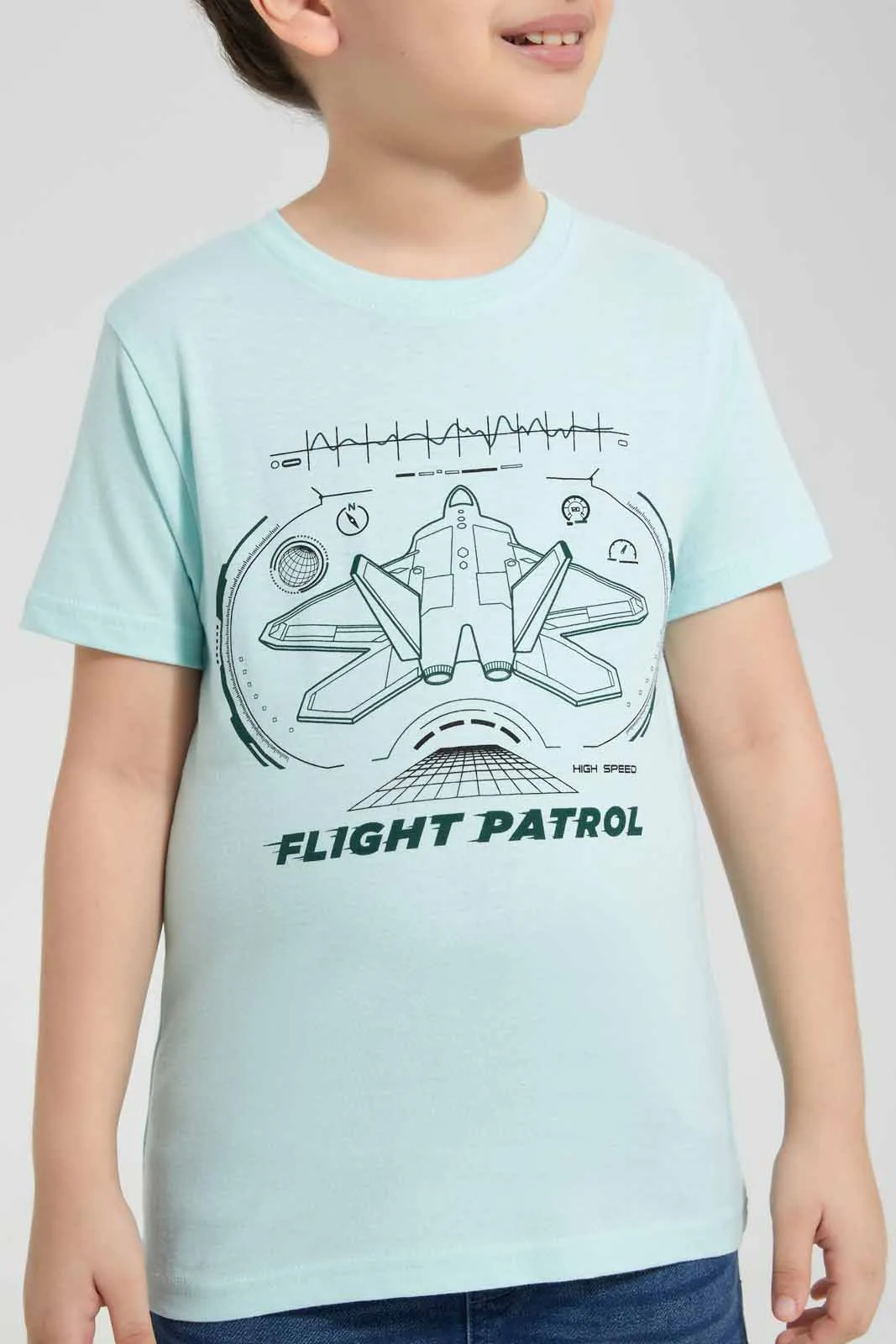 Blue Flight Patrol T-Shirt