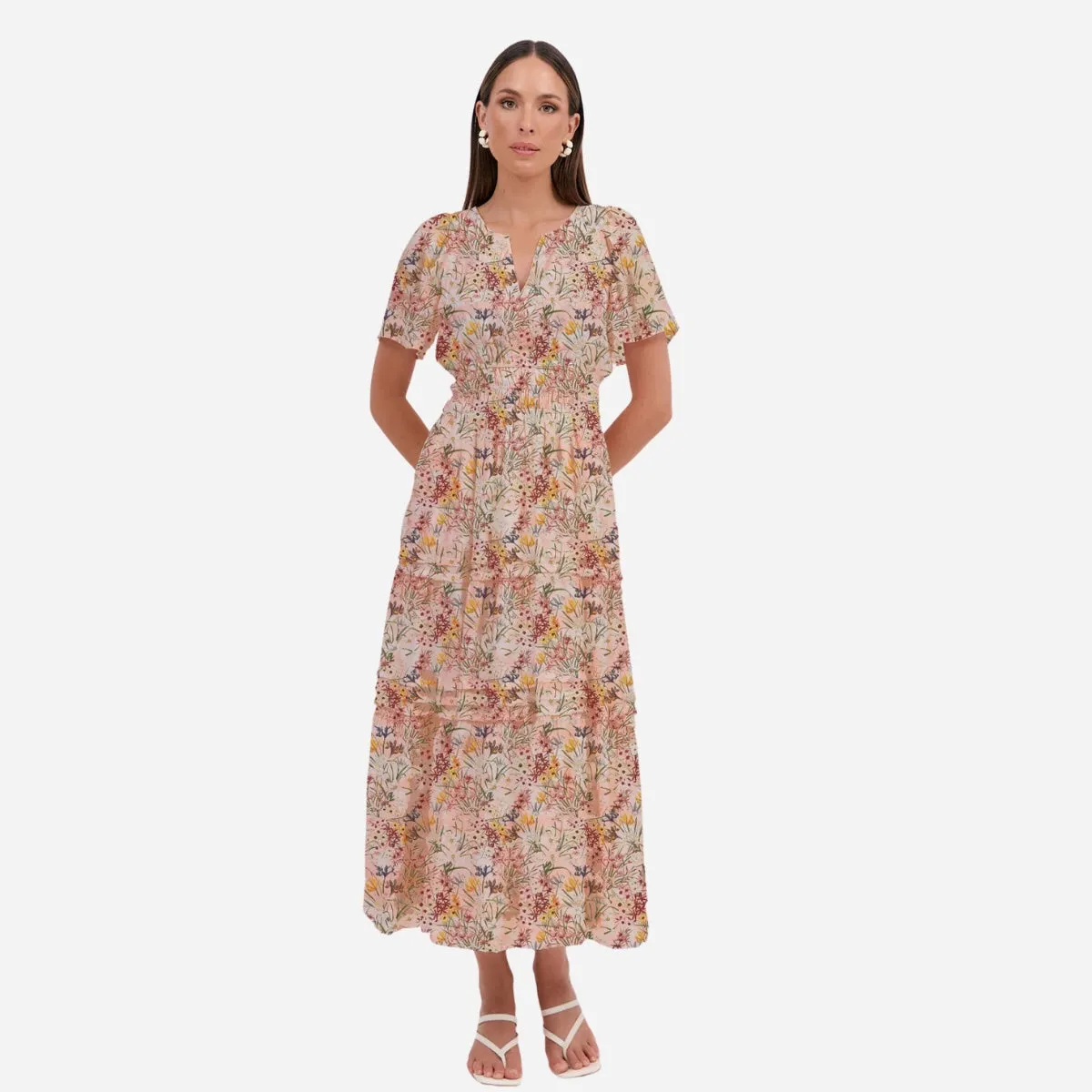 Eliana Maxi Dress (Belfast Print)