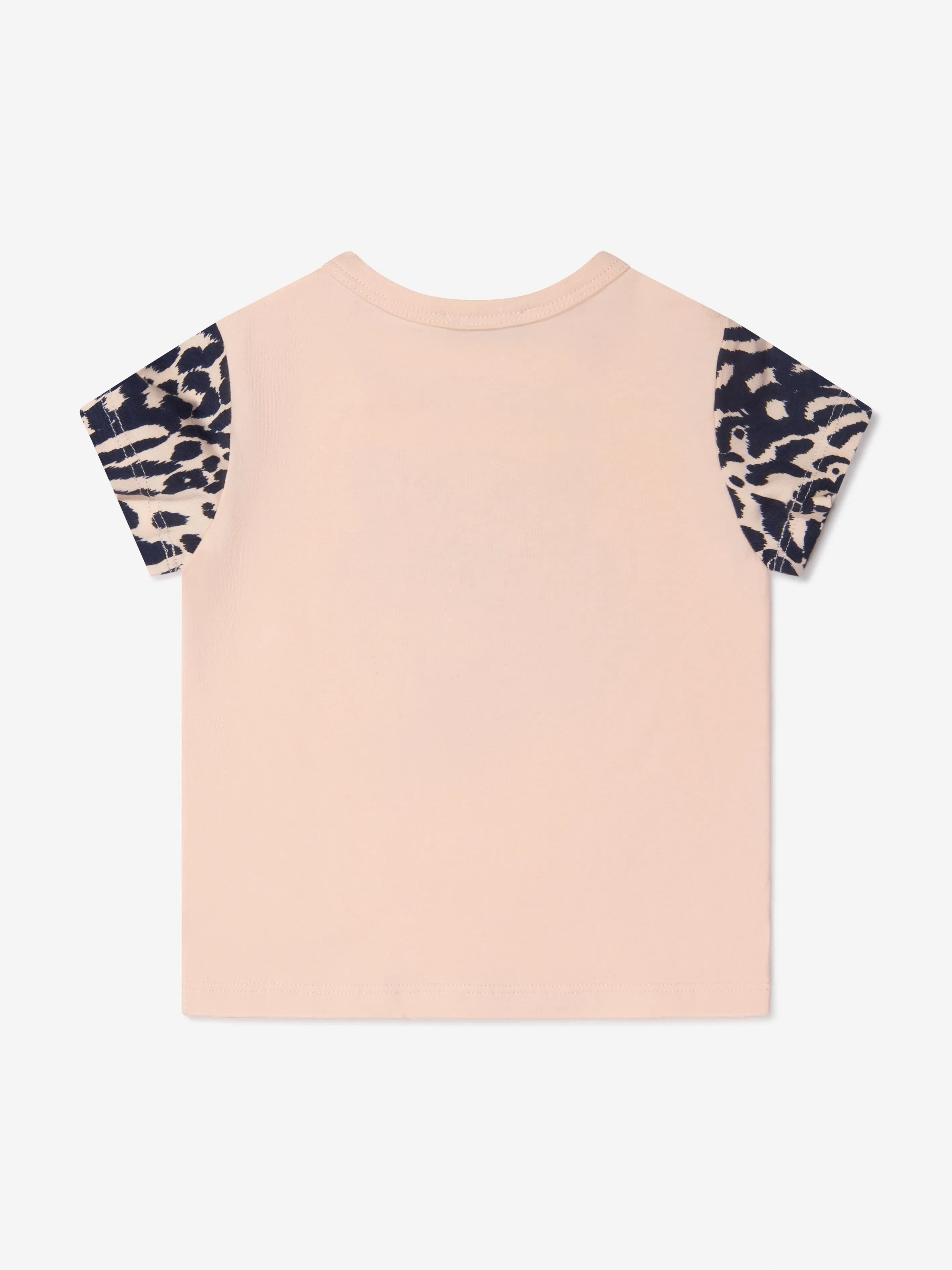 KENZO Baby Girls Cotton Tiger T-Shirt