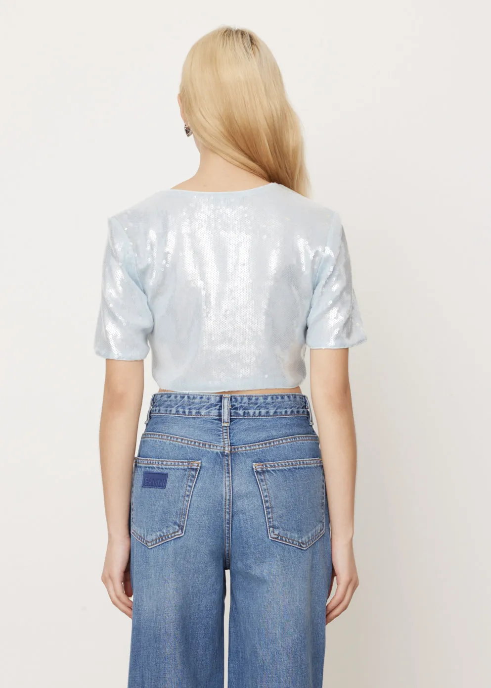 Light Sequins Blouse