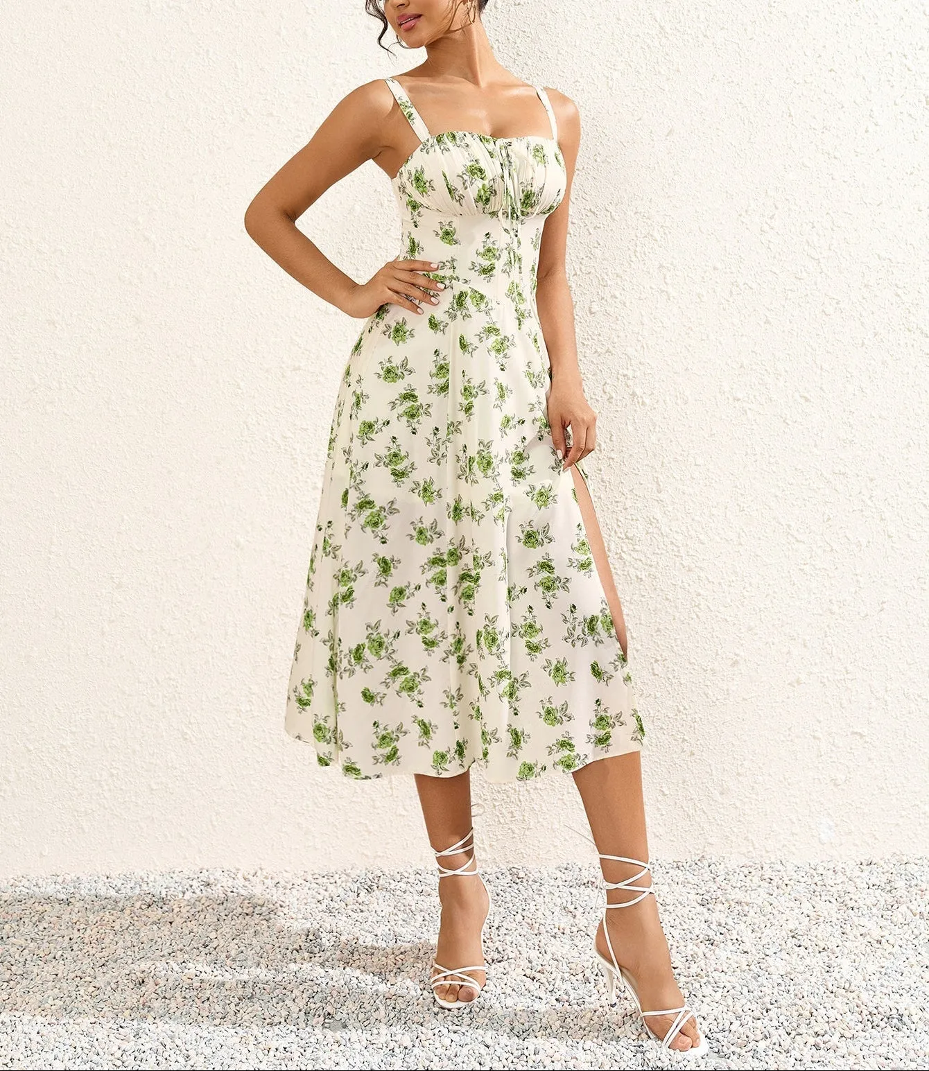 Meilani Floral Midi Dress