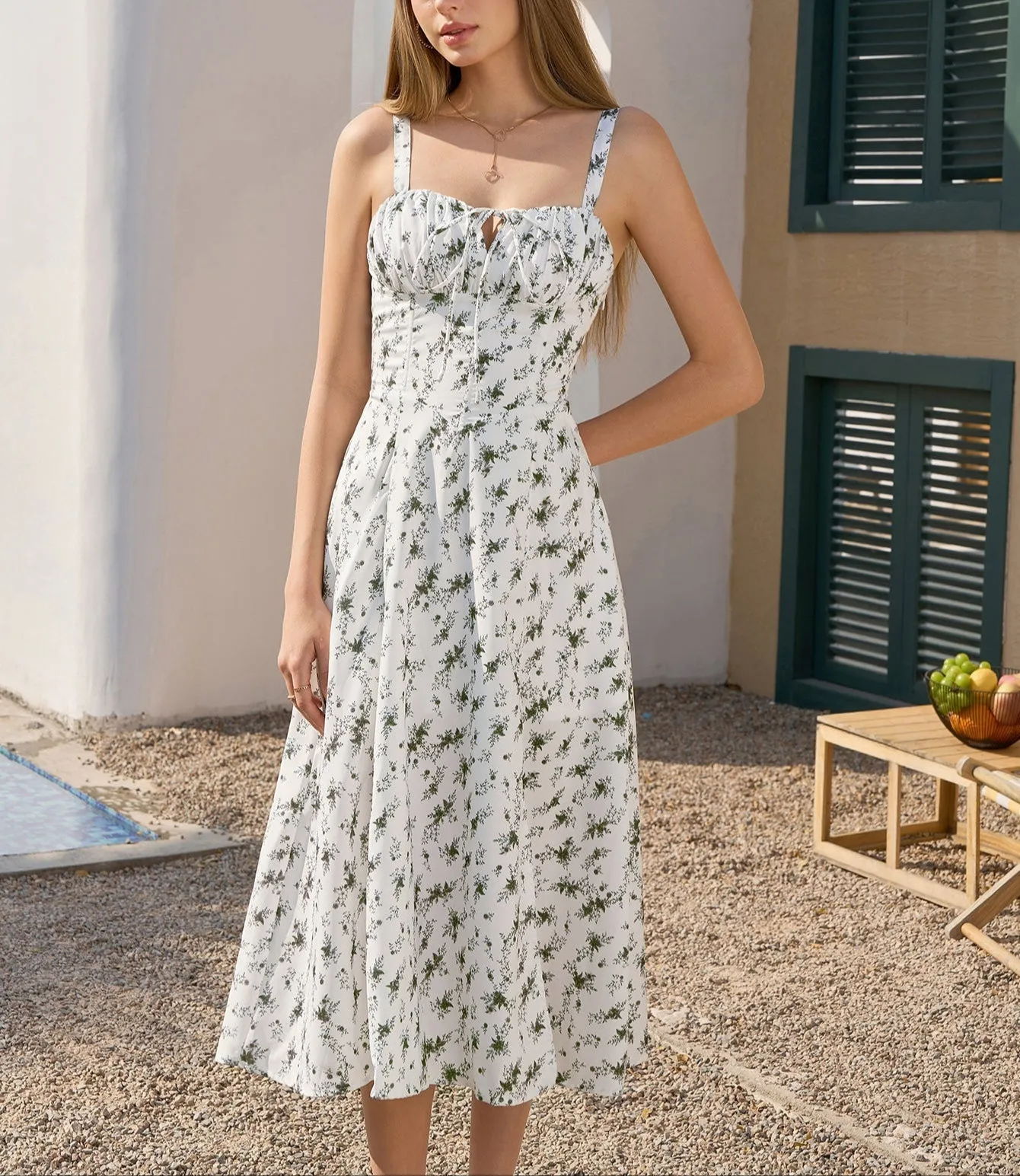 Meilani Floral Midi Dress