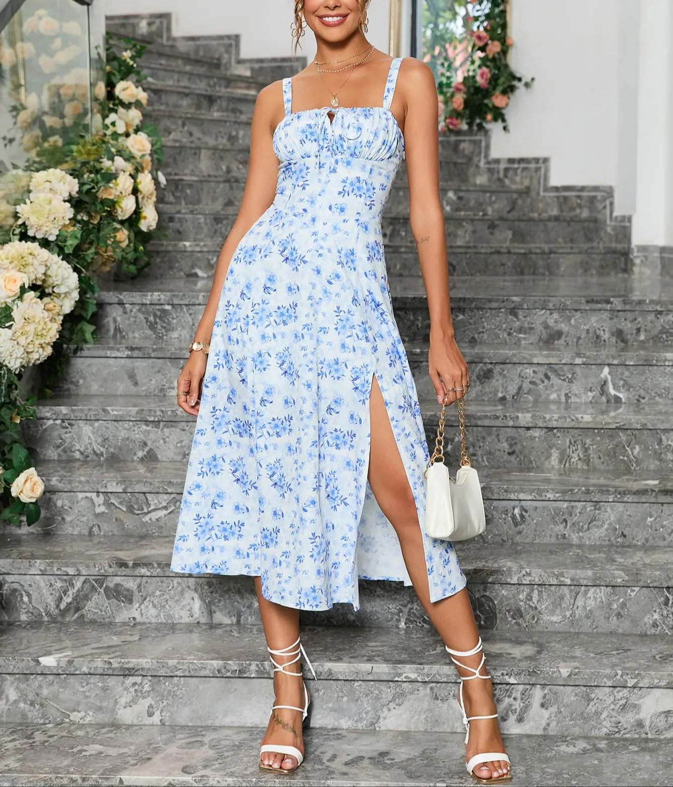 Meilani Floral Midi Dress