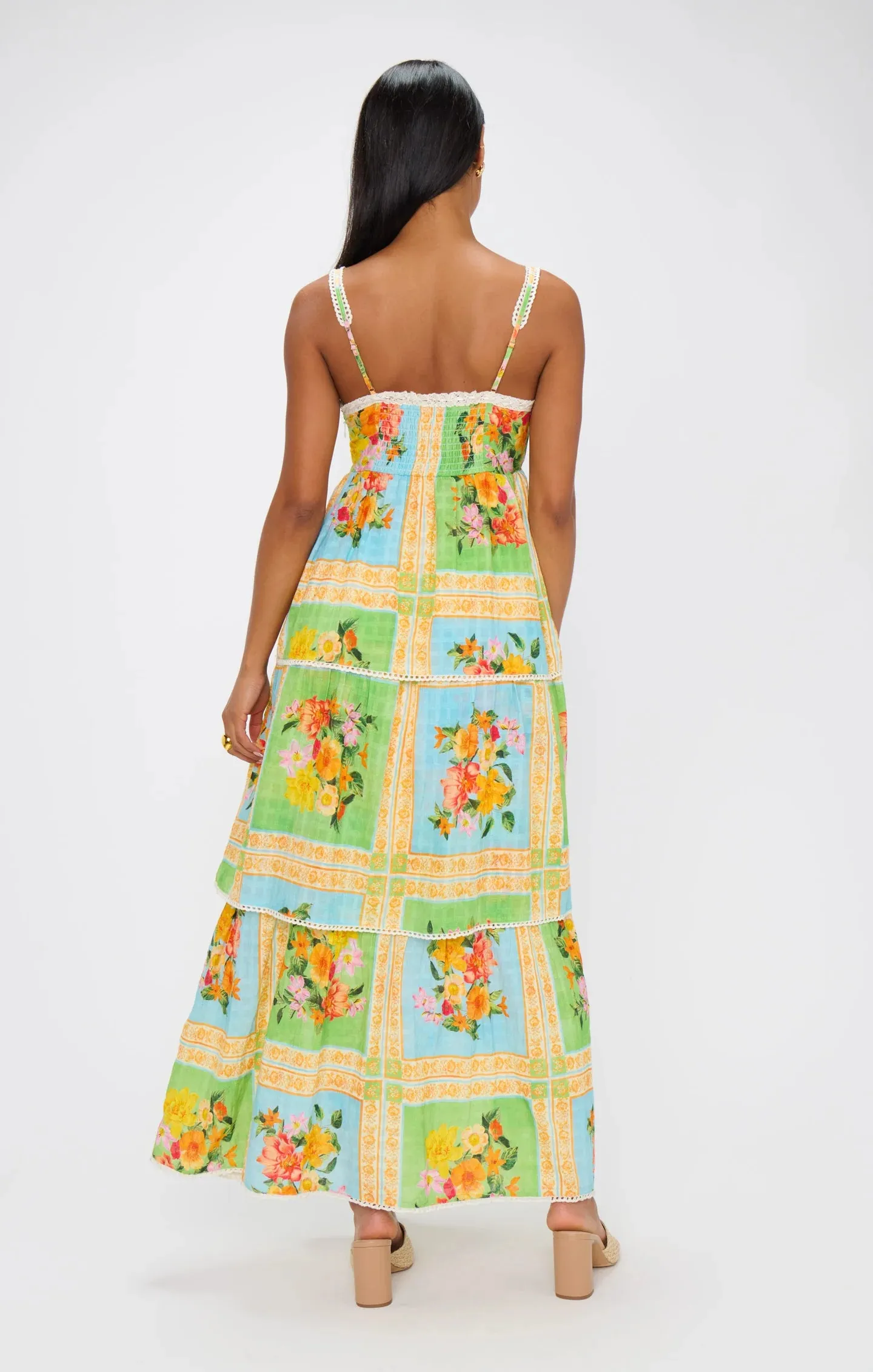 Peyton Midi Dress Country Bouquet
