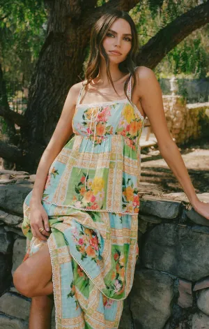 Peyton Midi Dress Country Bouquet