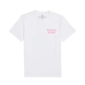 Psycho Bunny Kids Claude Graphic Tee - White