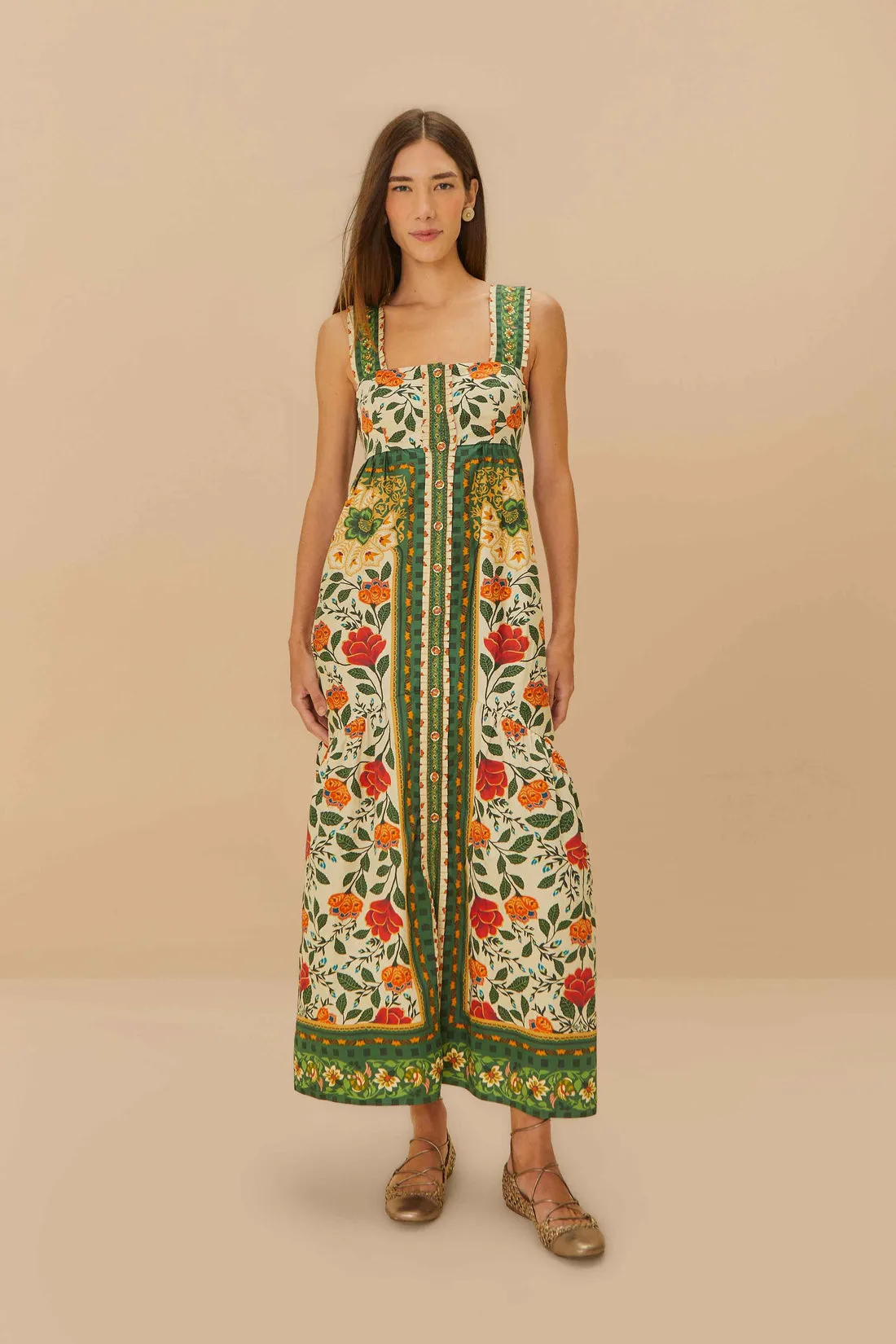 Sand Garden Tapestry Maxi