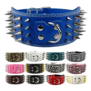 Studded Leather Dog Collar