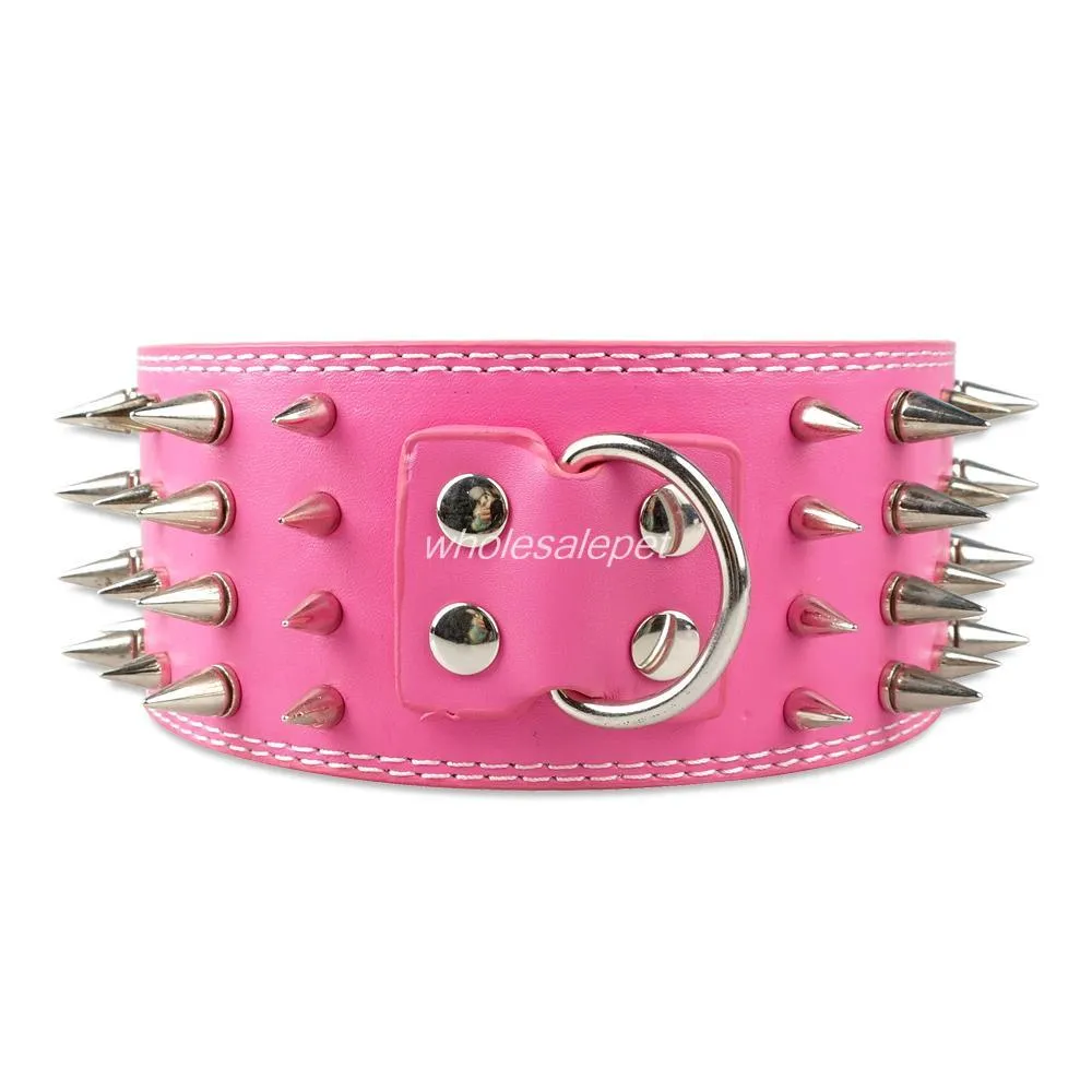 Studded Leather Dog Collar