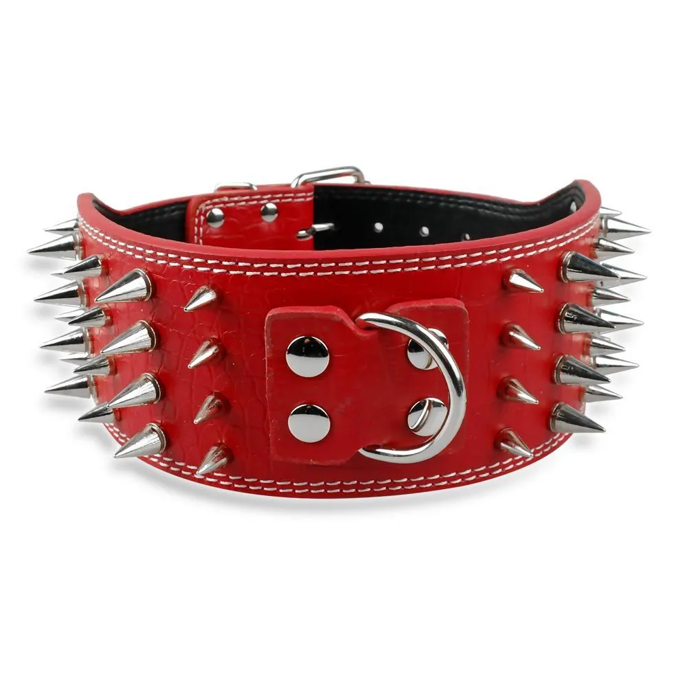 Studded Leather Dog Collar
