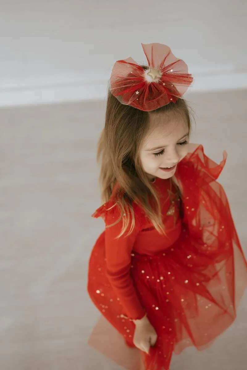 Tulle Hair Clip | Sparkle- Assorted | Petite Hailey