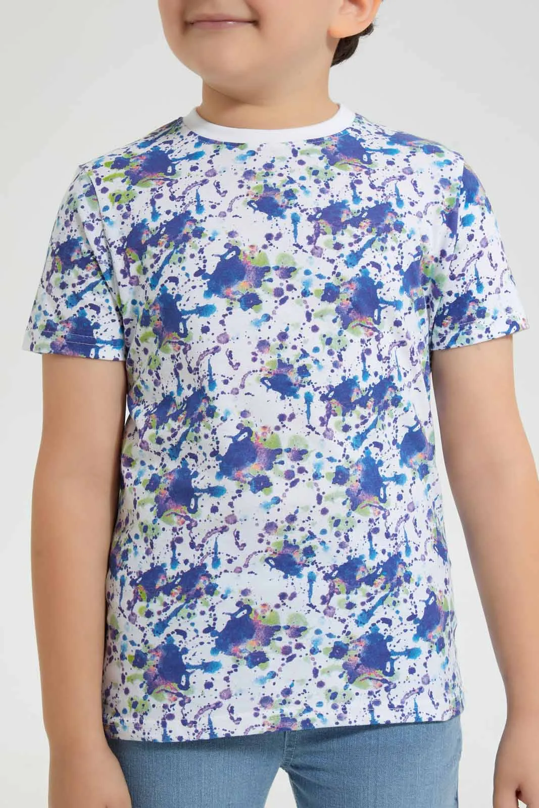 White Splat T-Shirt
